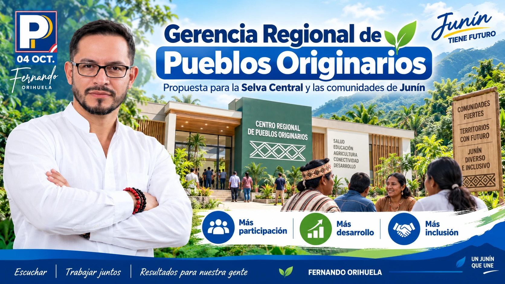Propuesta de Gerencia Regional de Pueblos Originarios para Junín