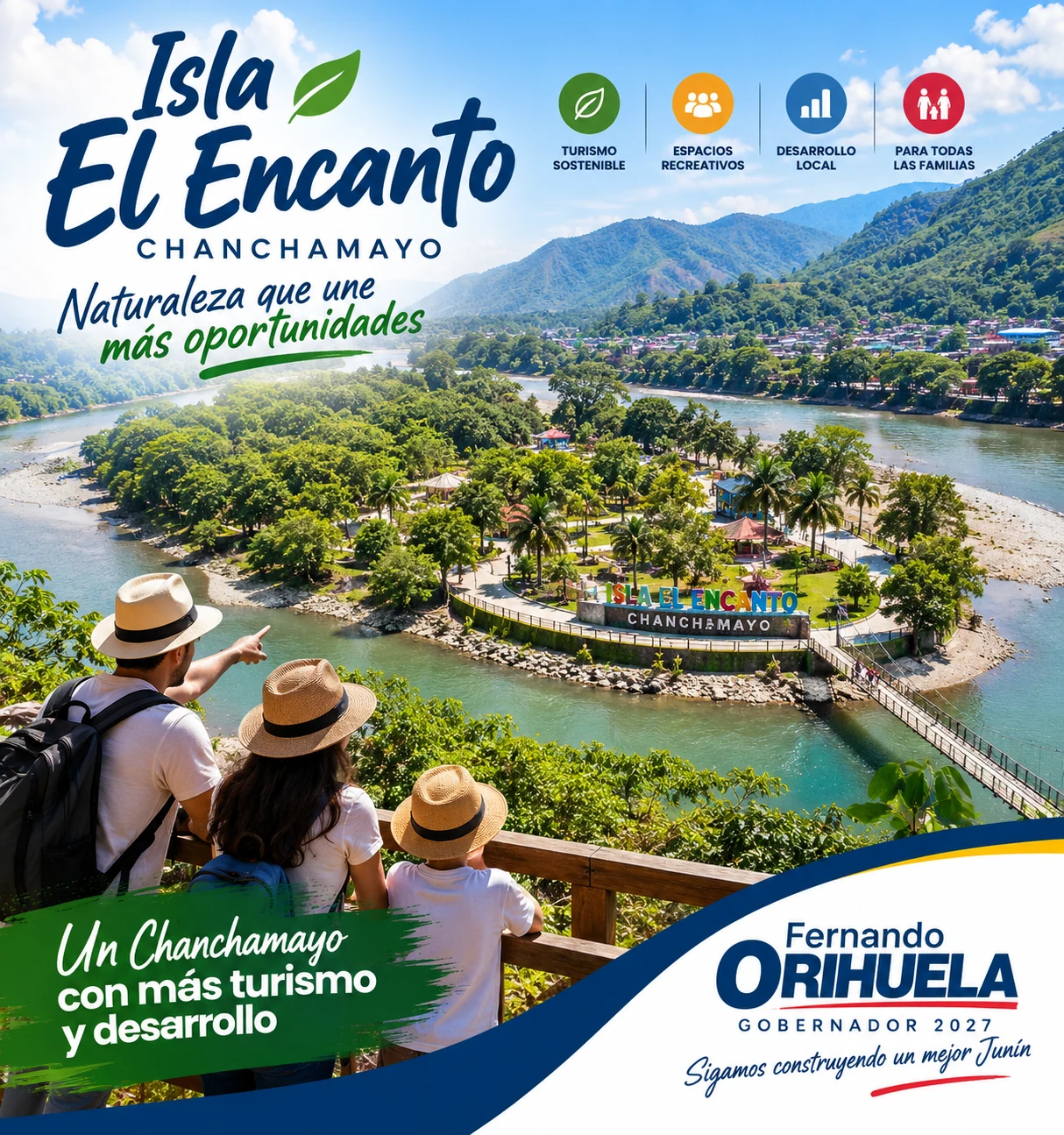 Isla El Encanto en Chanchamayo y propuesta de fortalecimiento turístico