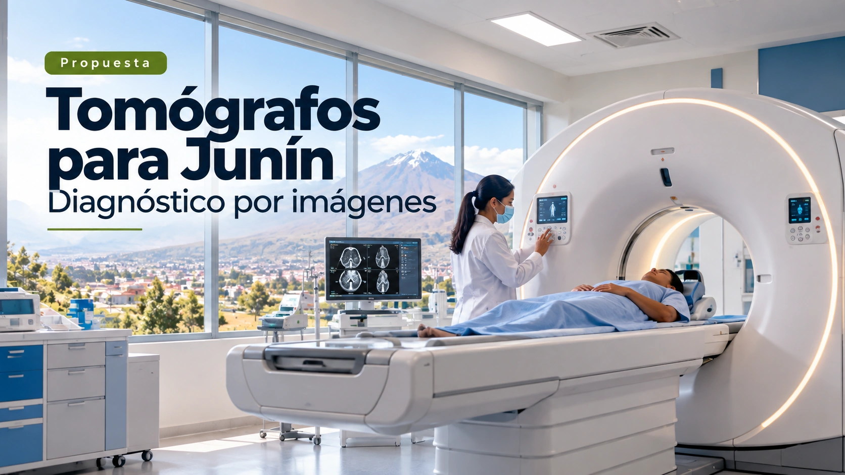 Tomógrafos y diagnóstico por imágenes en hospitales de Junín