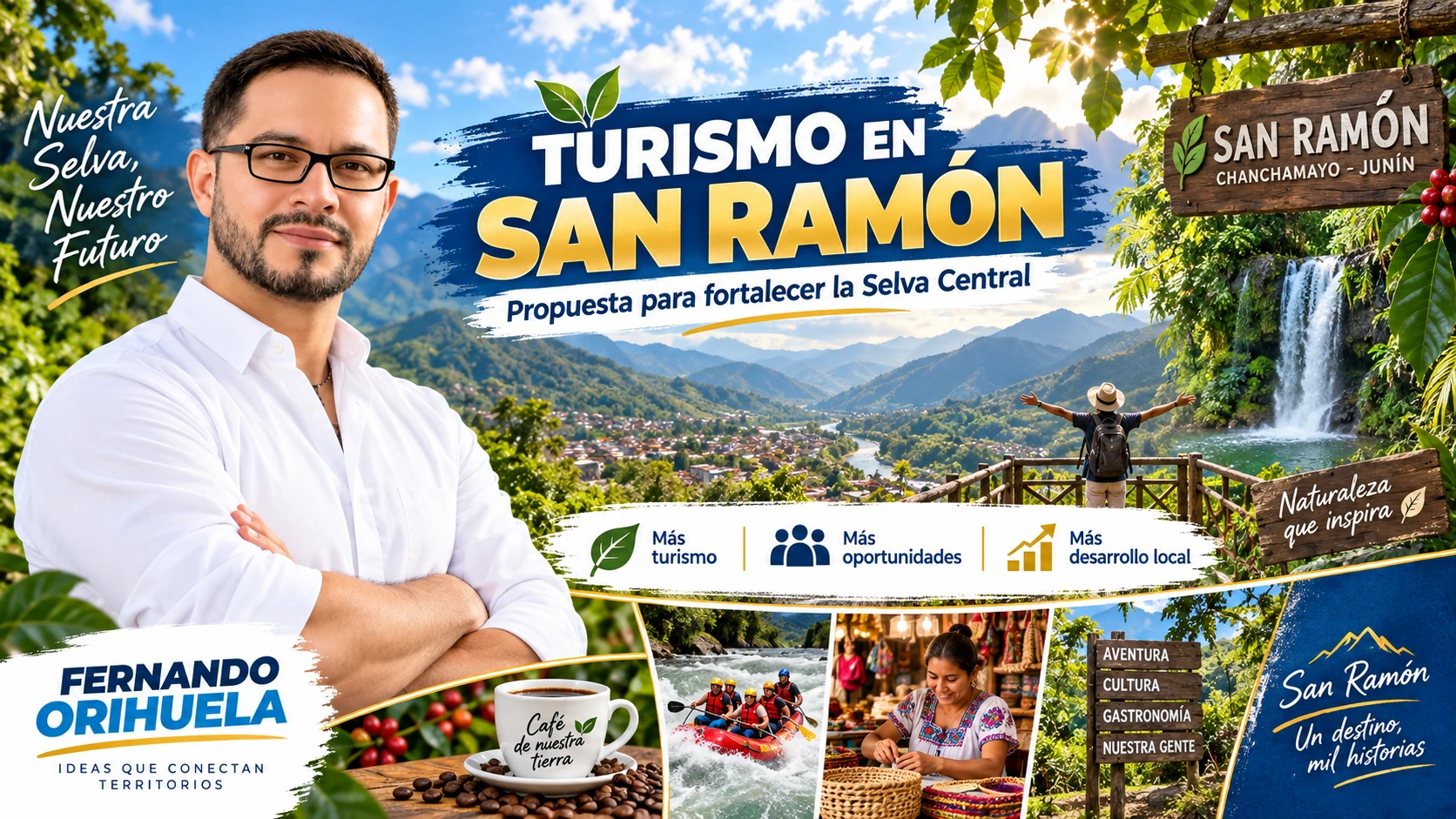 Turismo en San Ramón y Chanchamayo, Selva Central de Junín