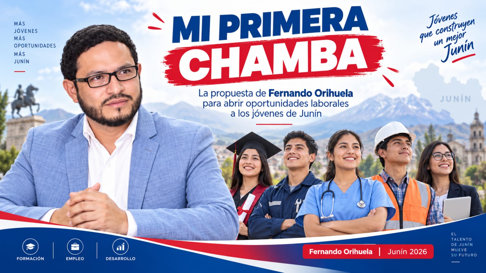 Mi Primera Chamba y oportunidades de primera experiencia laboral para jóvenes de Junín